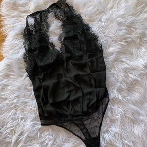 🖤NEW Free People Melrose Bodysuit Black